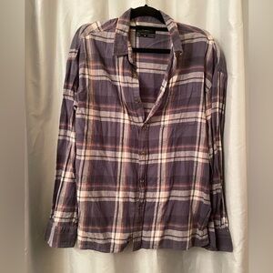 Pacsun Purple Flannel size Medium